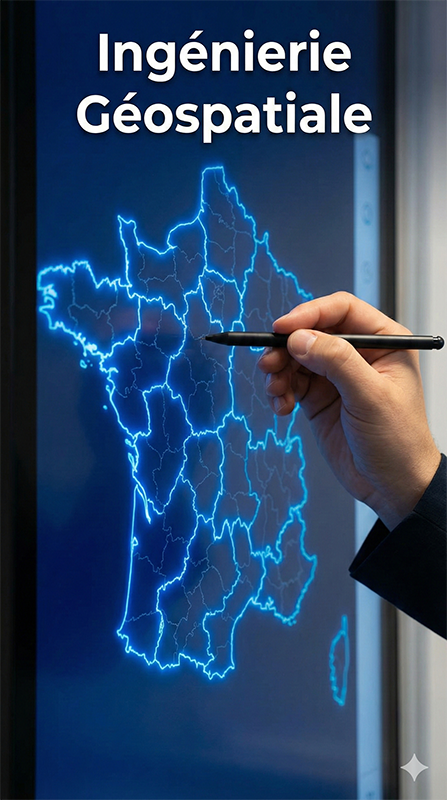 Visualisation cartographique des polygones de bureaux de vote en France reliés à une table de données unique couvrant 20 ans d'élections.